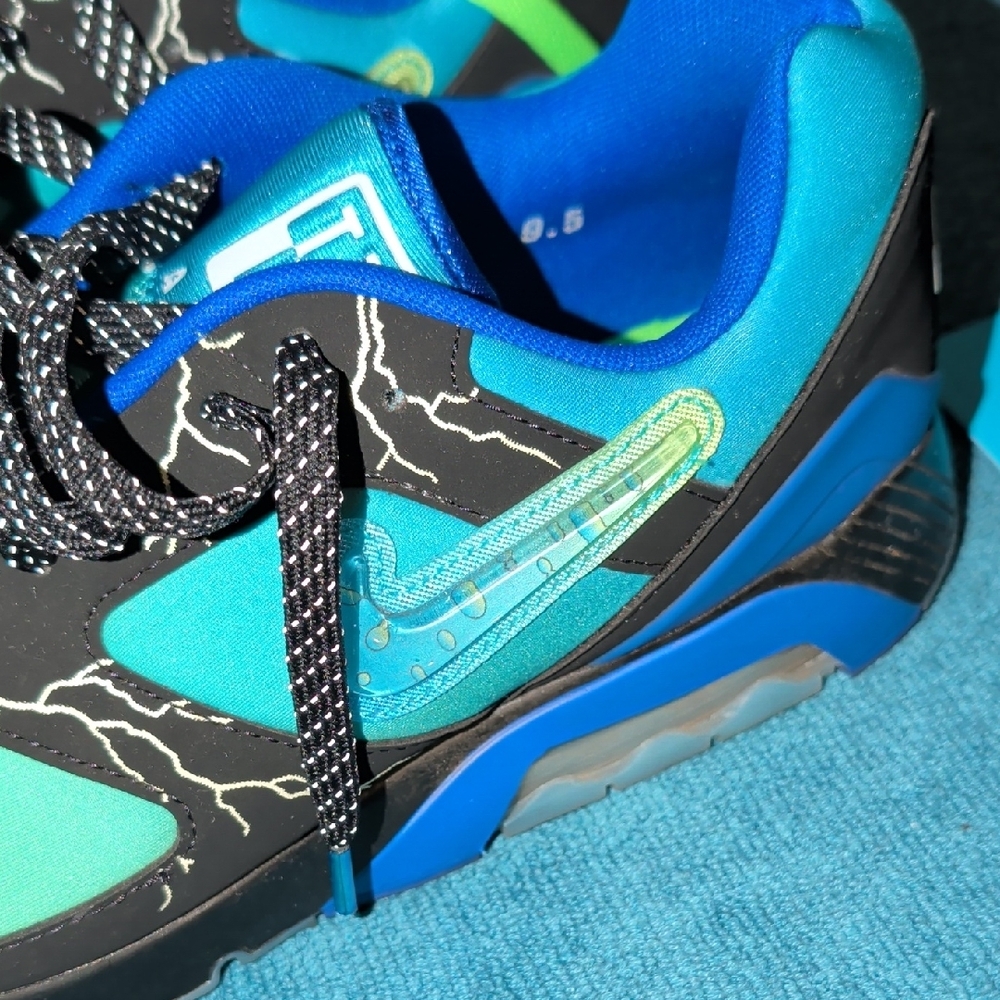 Nike Air Max 180 "Doernbecher Freestyle" Ja'Kai Taylor Sneakers Size 9.5 Used - Picture 4 of 14